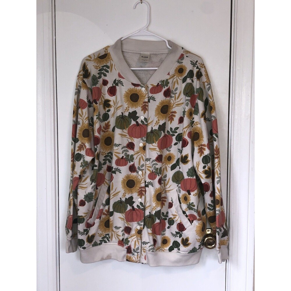 Halloween Autumn Button Up Jacket